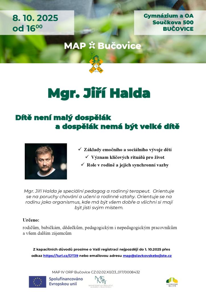 přednáška pro&nbsp;rodiče